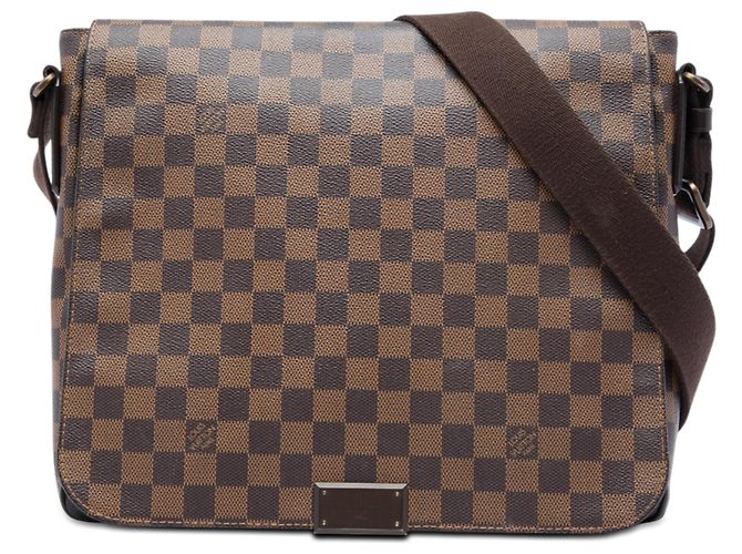 Louis Vuitton Marron Damier Ebene District MM