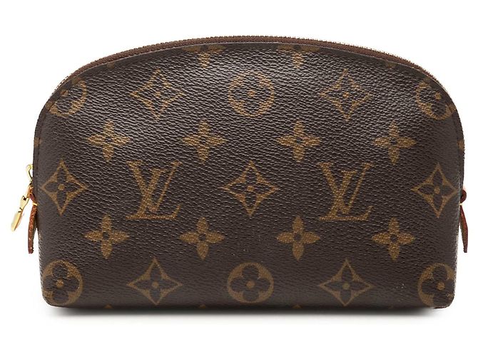 Neceser Louis Vuitton Brown Monogram PM Castaño