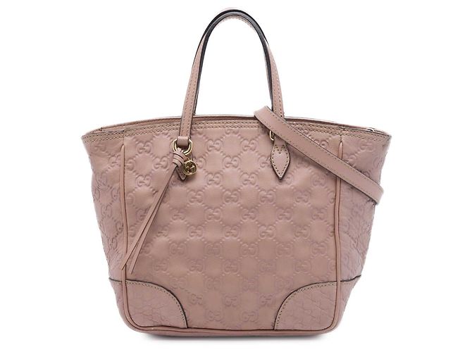 Bolsa Gucci Pink Small Guccissima Bree Rosa