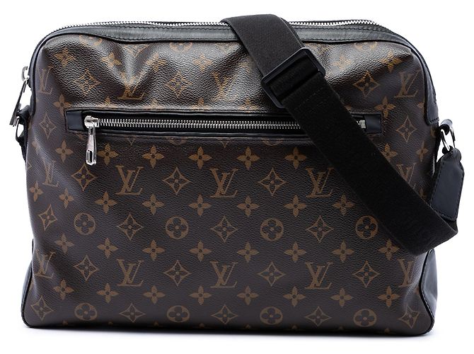 Borsa a tracolla Louis Vuitton Brown Monogram Macassar Torres Marrone