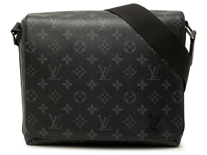 Louis Vuitton District PM Monogram Eclipse preto