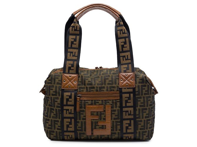 Fendi Brown Zucca Canvas Tote