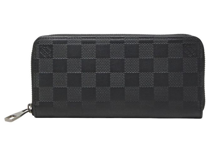 Louis Vuitton Damier Infini Zippy Wallet Black