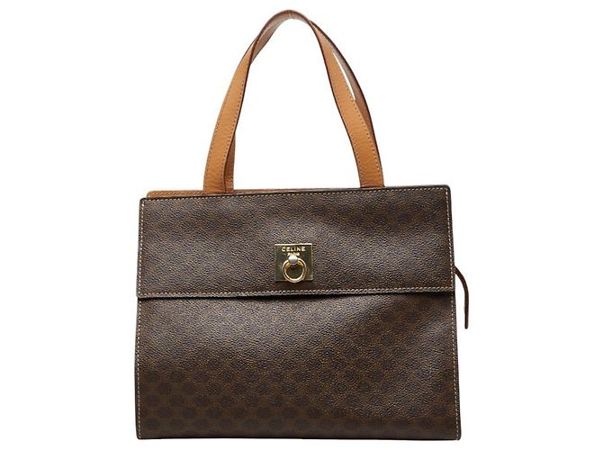 Céline Borsa Celine Macadam Marrone