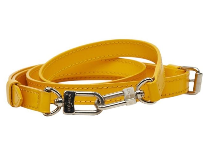 Louis Vuitton Yellow Leather Shoulder Strap