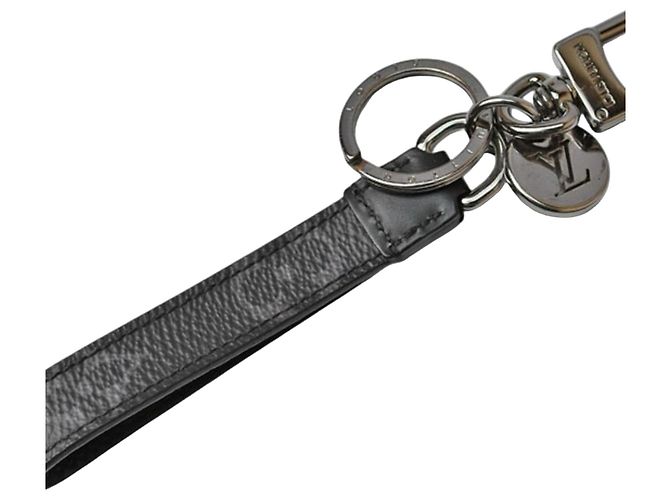 Porte-clés Monogram Eclipse Louis Vuitton Noir