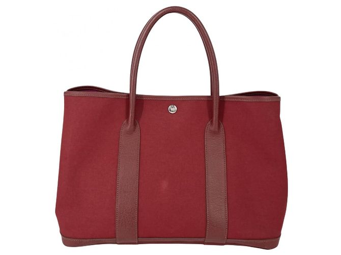 Hermès Sac à main Hermes Garden Party PM Rose Bordeaux Violet