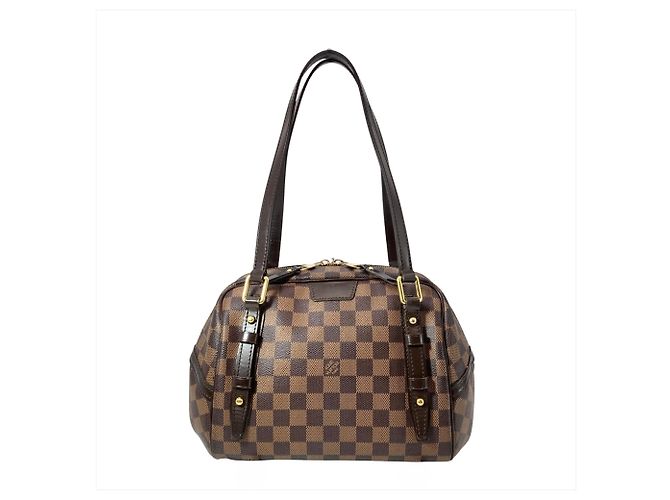 Borsa a Spalla Louis Vuitton Rivington PM Marrone