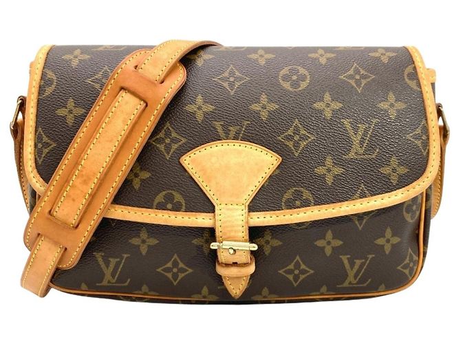 Bolsa de Ombro Louis Vuitton Sologne - Canvas Monogram marrom