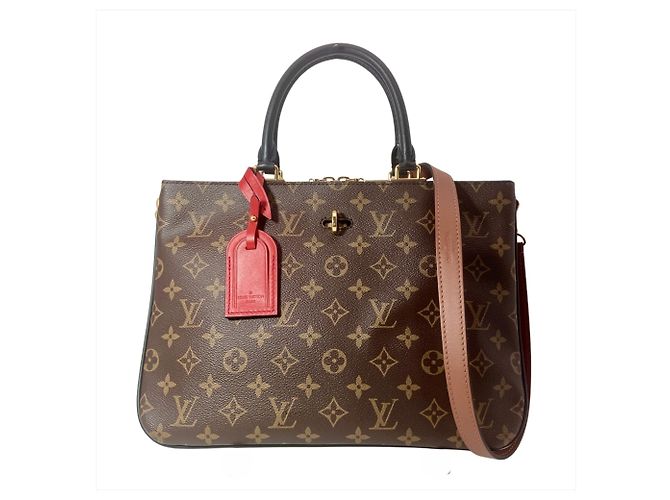 Louis Vuitton Millefeuille Handtasche Braun