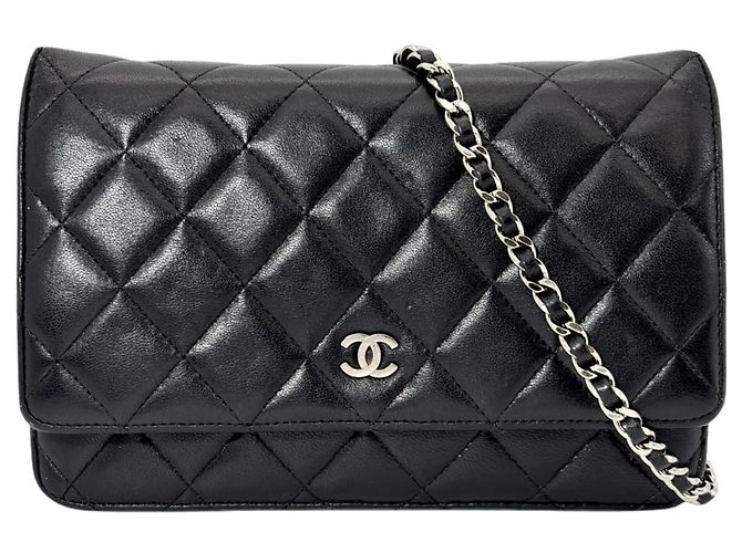 Timeless Borsa a Spalla Chanel Matelassé Chain Nero