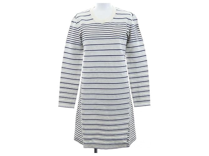 Vestido Cut Louis Vuitton Negro Beige Azul marino