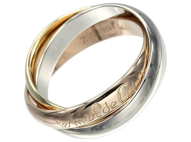 Anello Trinity in oro 18K Cartier