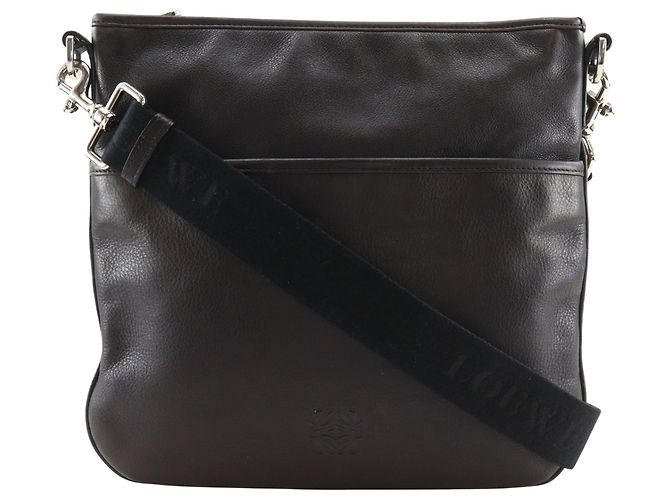 Loewe Anagram Shoulder Bag Black