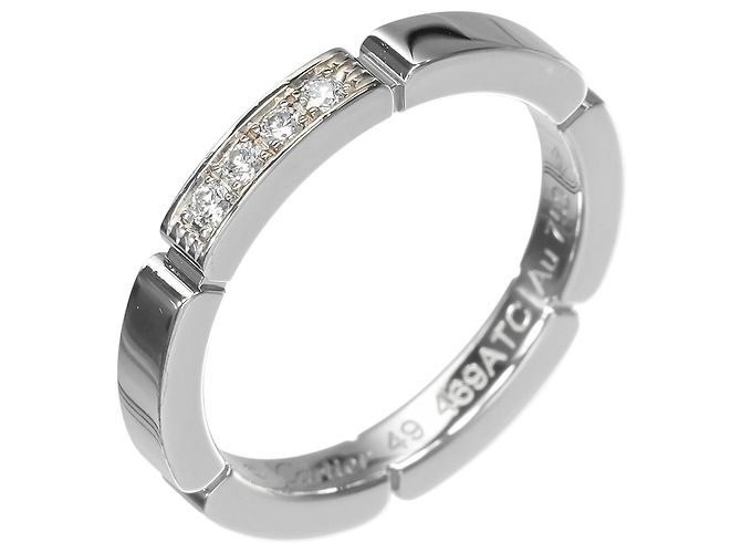 Cartier Maillon Panthère Ring aus 18K Weißgold