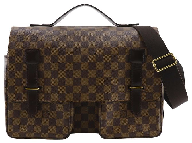 Bolsa de Ombro Louis Vuitton Broadway N42270 Marrom