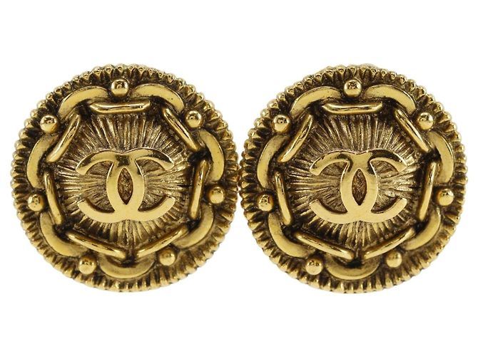 Orecchini a clip Chanel Coco Mark Vintage