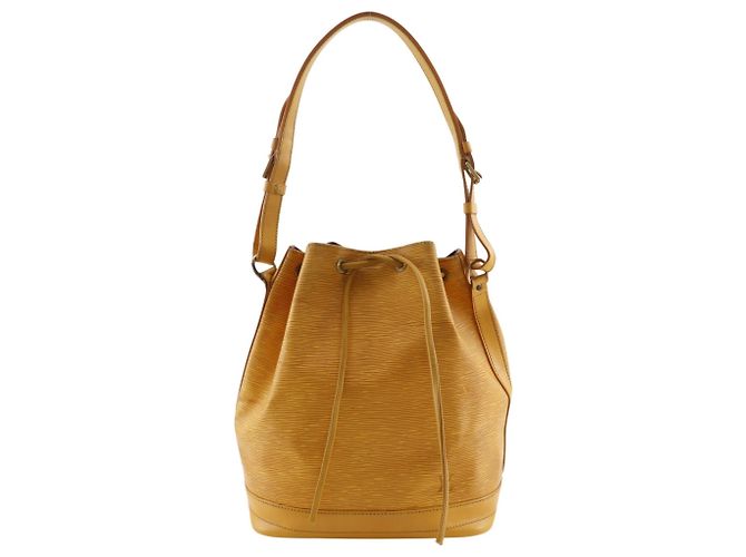 Louis Vuitton Noe Schultertasche Gelb