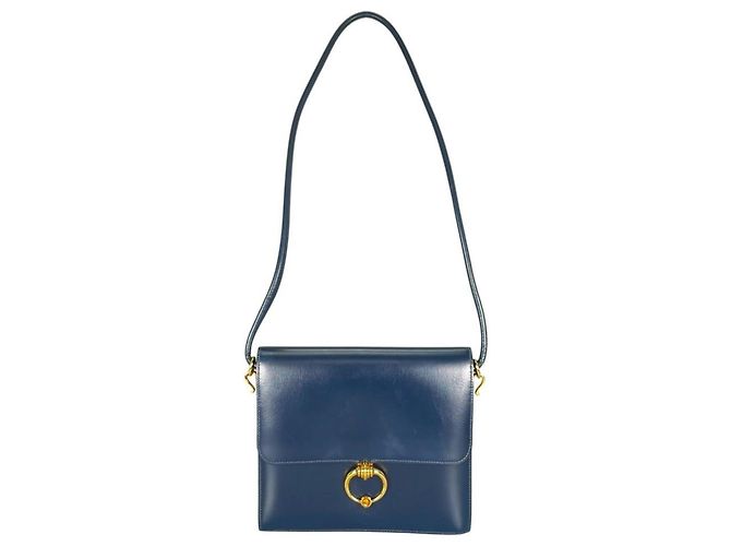 Borsa a tracolla Secana 22 da donna Hermès Blu