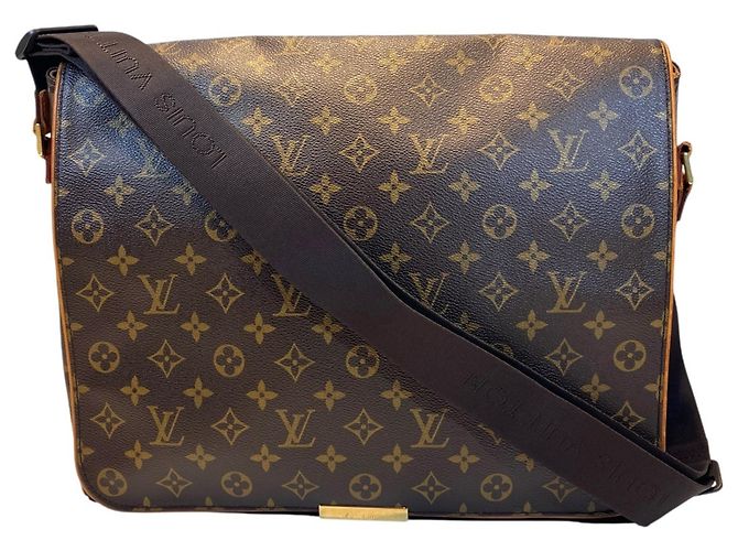Bolsa de Ombro Louis Vuitton Abbesses Marrom
