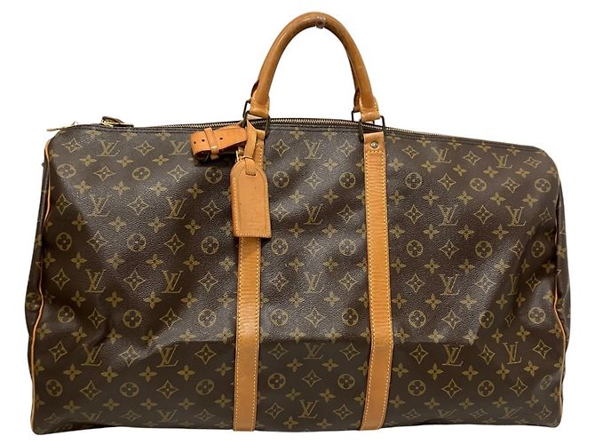 Bolso Boston Louis Vuitton Keepall 60 Castaño