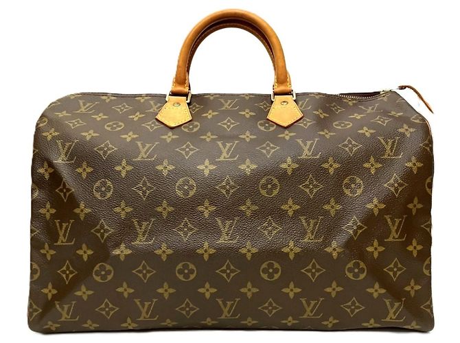 Bolso Louis Vuitton Speedy 40 Castaño