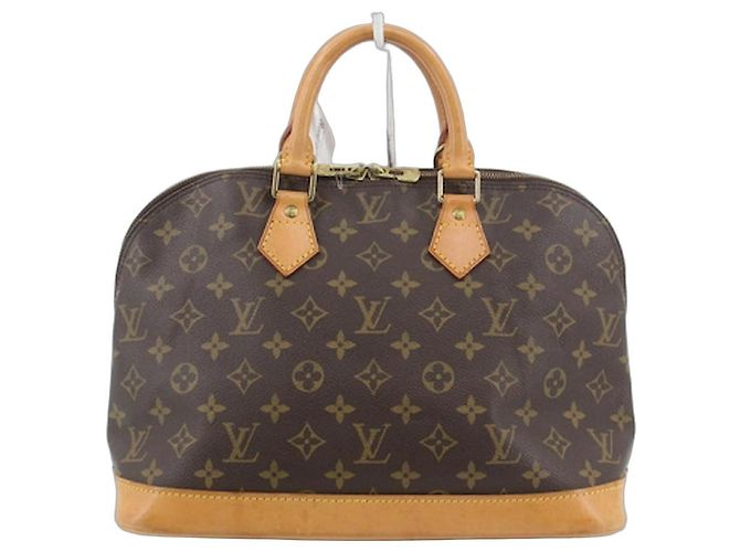Louis Vuitton Monogramissime Bowling Monogram Canvas und Exotics Braun
