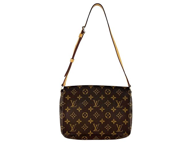 Bolso de Hombro Louis Vuitton Monogram Castaño Monograma