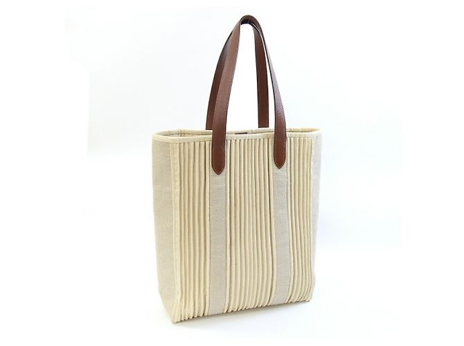Hermès Sac Cabas Hermes Calicut Marron Beige