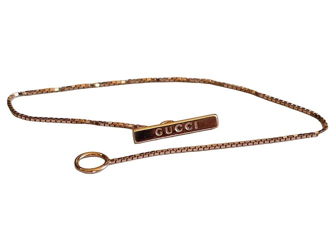Pulsera Gucci Lasso en oro blanco 18k Plata