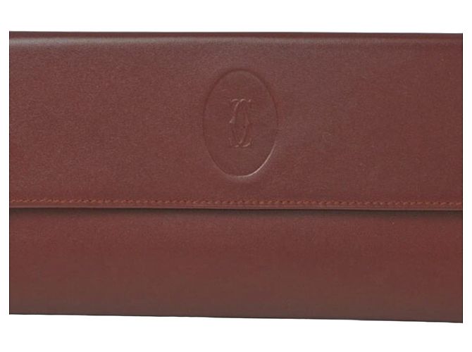 Cartera larga Must de Cartier Bordeaux Burdeos
