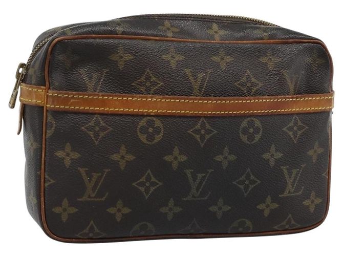 LOUIS VUITTON Monogram Compiegne 23 Clutch M51847 LV Auth hk3914 Monograma
