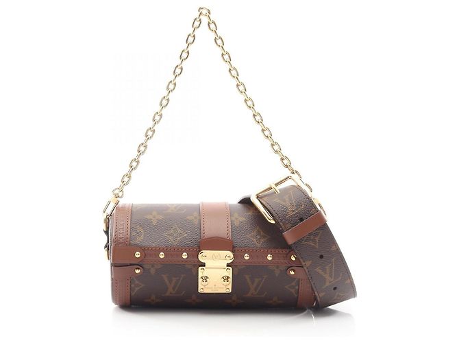 Borsa Louis Vuitton Papillon Trunk Monogram Marrone Monogramma