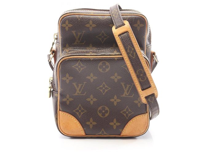 Borsa a Spalla Louis Vuitton Amazon Marrone Monogramma