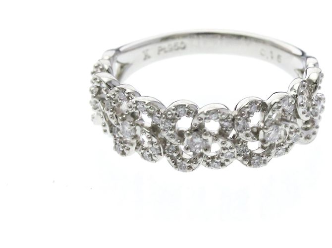 Autre Marque Anello Vendome Aoyama Diamond Band Argento