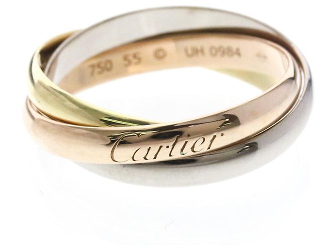 Anello Trinity Cartier D'oro