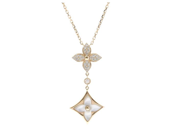 Colar com pingente Star Blossom em ouro rosa Louis Vuitton