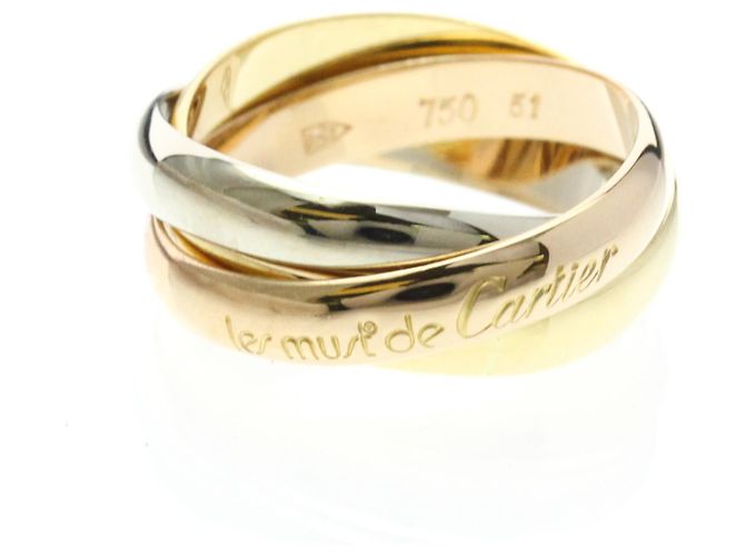 Anello Trinity Cartier D'oro