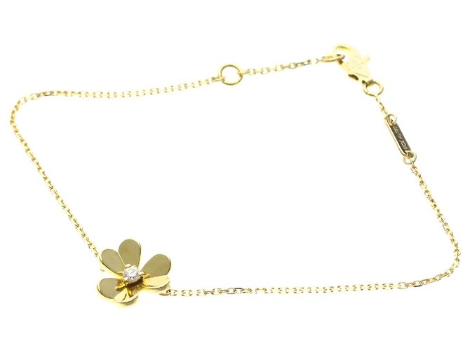 Bracciale Frivole Mini Charm Van Cleef & Arpels D'oro