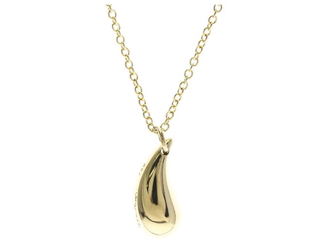 Tiffany & Co Collana Tiffany Teardrop in oro giallo 18K D'oro