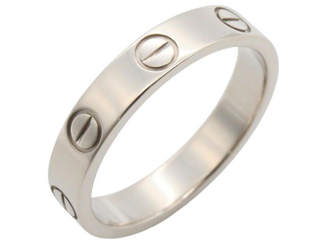 Anillo Mini Love de Cartier en oro blanco de 18K
