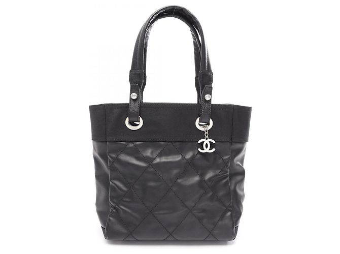 Borsa Tote Chanel Paris Biarritz PM Nero