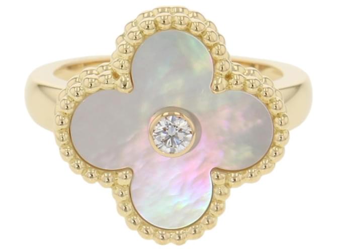 Van Cleef & Arpels Alhambra Band Ring 