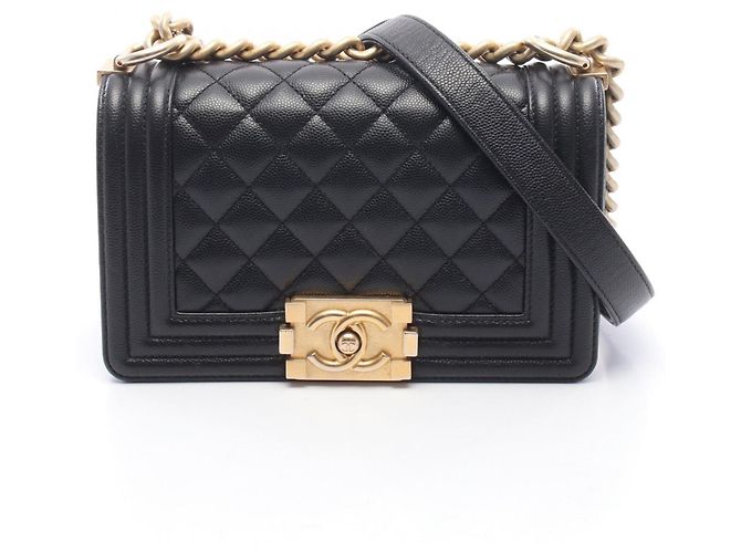 Borsa a Spalla Chanel Boy Small Nero