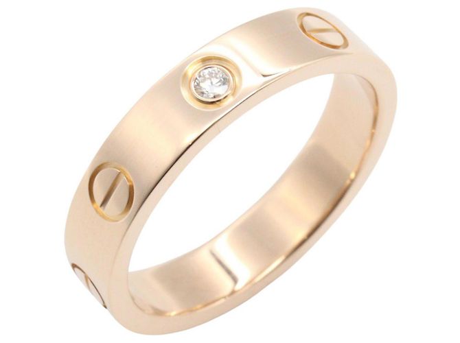 Anello Cartier Mini Love 1PD D'oro