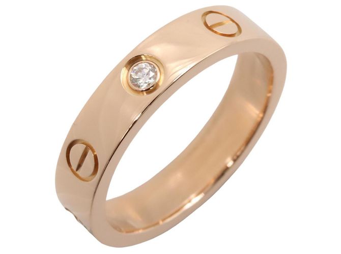 Anillo Mini Love Cartier Dorado