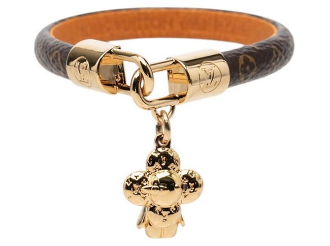 Vivienne Bracciale Charm Monogram Louis Vuitton Marrone