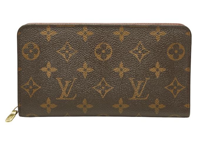Louis Vuitton Monogram Long Wallet Brown
