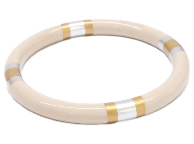 Hermès Hermes H Equipe PM Lacquered Wood Bangle