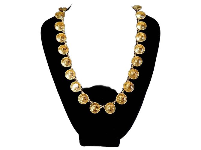 Autre Marque Collar Stella & Dot Cristales Dorados